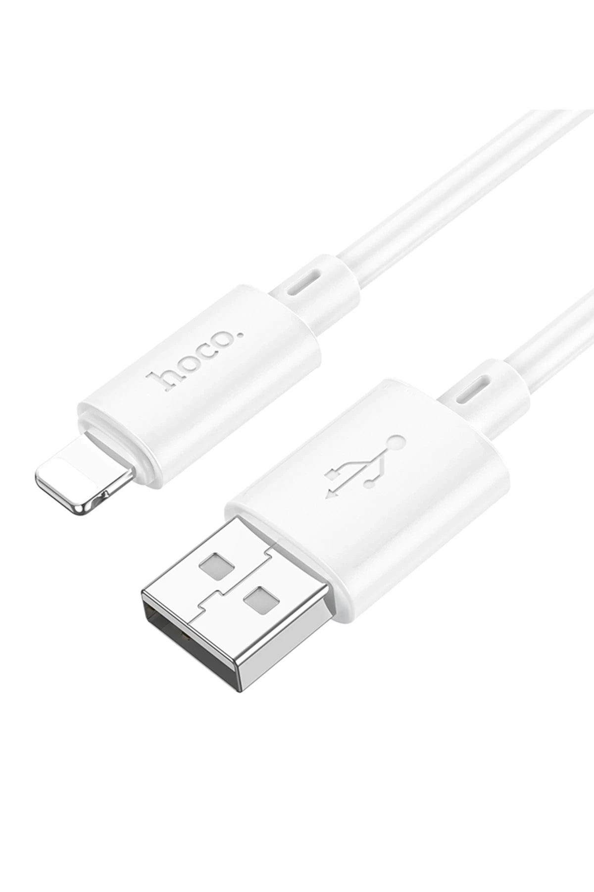 Hoco. X88 1M USB to Lightning Şarj Data Kablosu - Beyaz