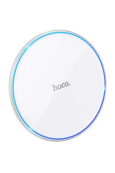 Hoco. CW6 Pro Easy 15W 1M Kablosuz Magsafe Şarj Cihazı - Beyaz
