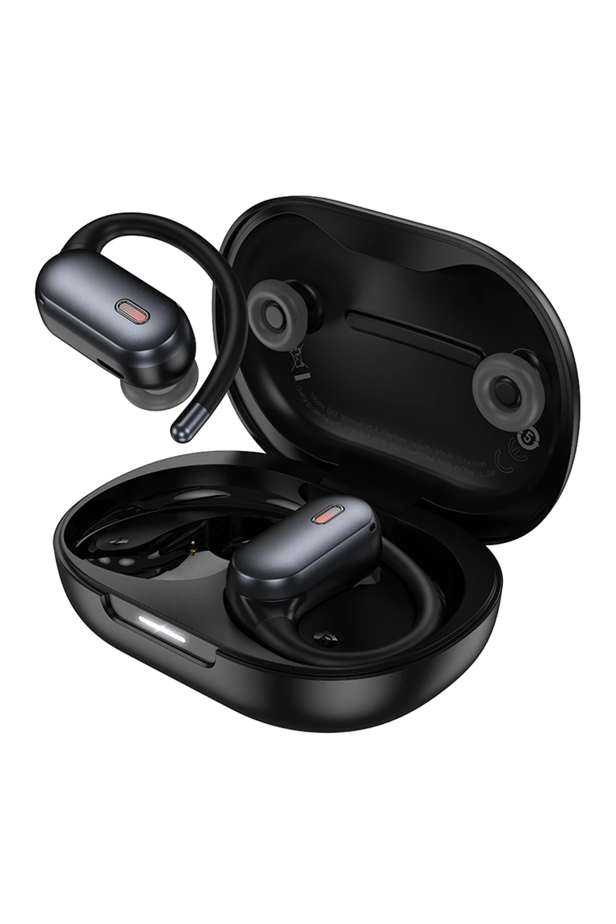 Hoco. EA7 Suerte Aktif Gürültü Önleyici Özellikli Bluetooth 5.4 Destekli Kablosuz TWS Kulaklık - Siyah