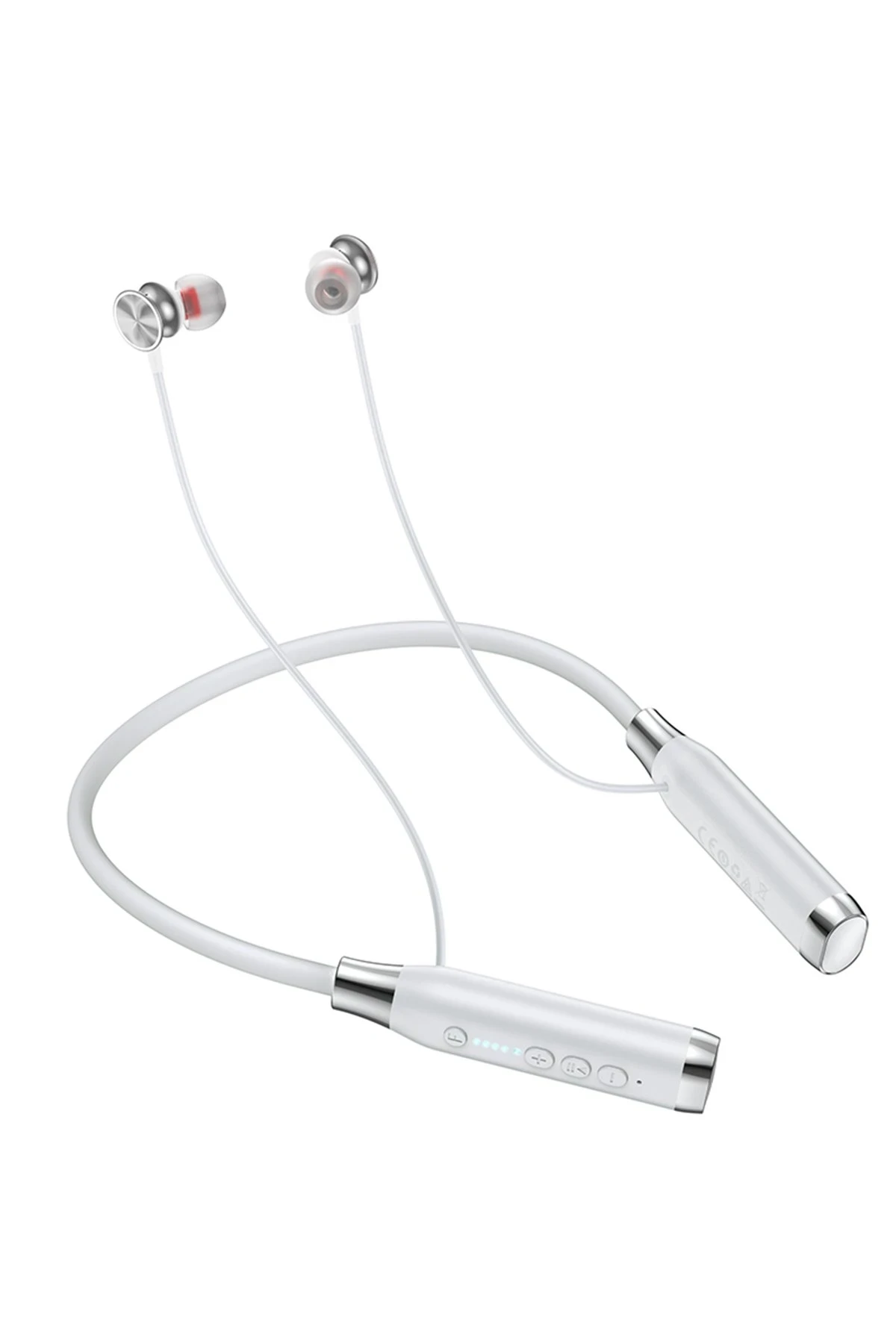 Hoco. ES62 BT 5.3 Gürültü Engelleyici Özellikli Boyun Askılı Bluetooth Kablosuz Kulaklık - Gri