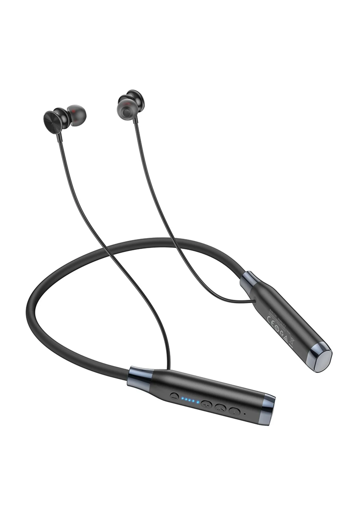 Hoco. ES62 BT 5.3 Gürültü Engelleyici Özellikli Boyun Askılı Bluetooth Kablosuz Kulaklık - Siyah