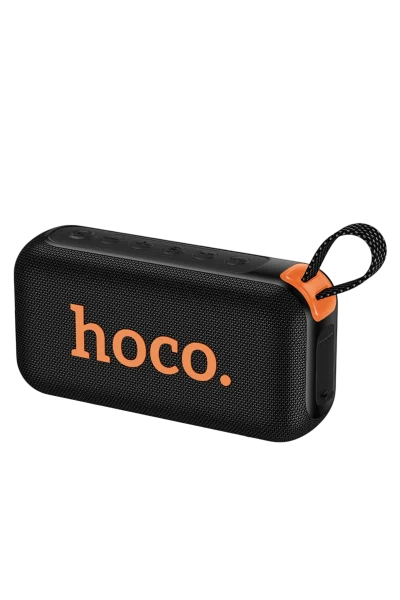 Hoco. HC32 Smart Sports 2x10W Led Işıklı Dahili Hoparlörlü BT 5.4 Kablosuz Hoparlör - Siyah