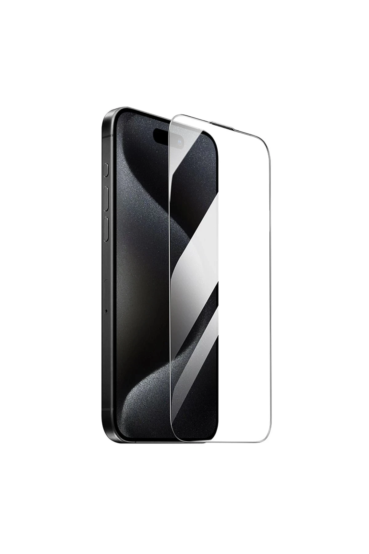 Hoco. iPhone 16 Pro Max 3D Engraved HD Cam Ekran Koruyucu - Siyah