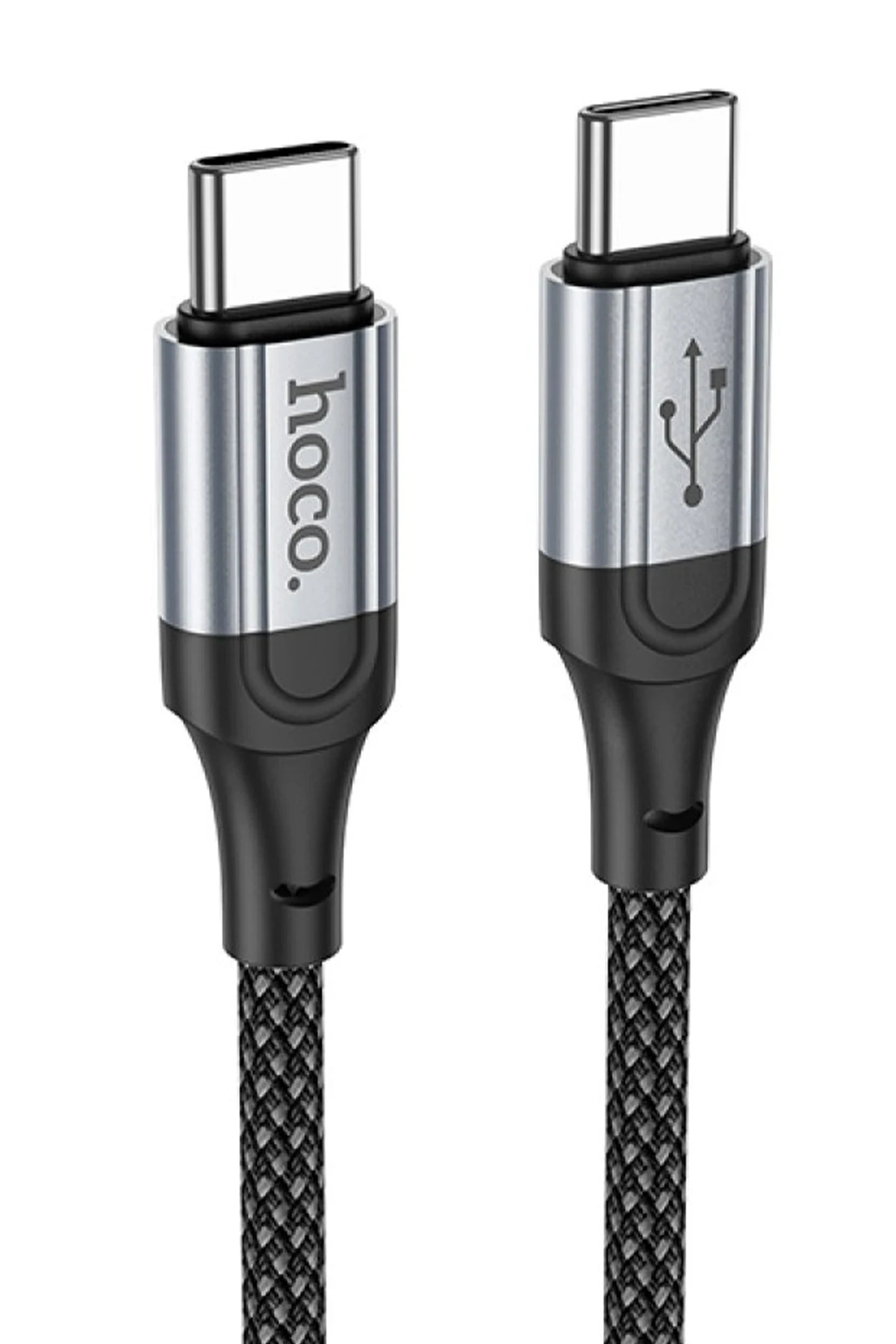 Hoco. X102 Fresh 1M 60W Type-C to Type-C PD Hızlı Şarj Data Kablosu - Siyah