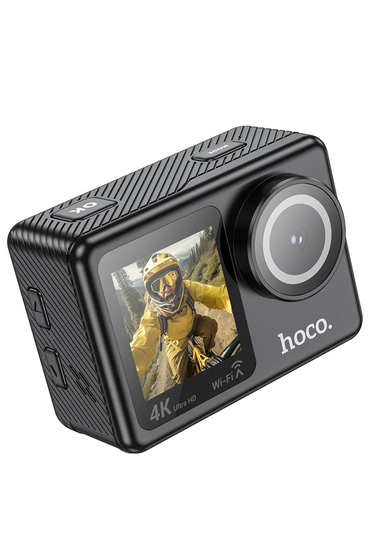 Hoco. DV101 4K Wifi Spor Aksiyon Kamera - Siyah