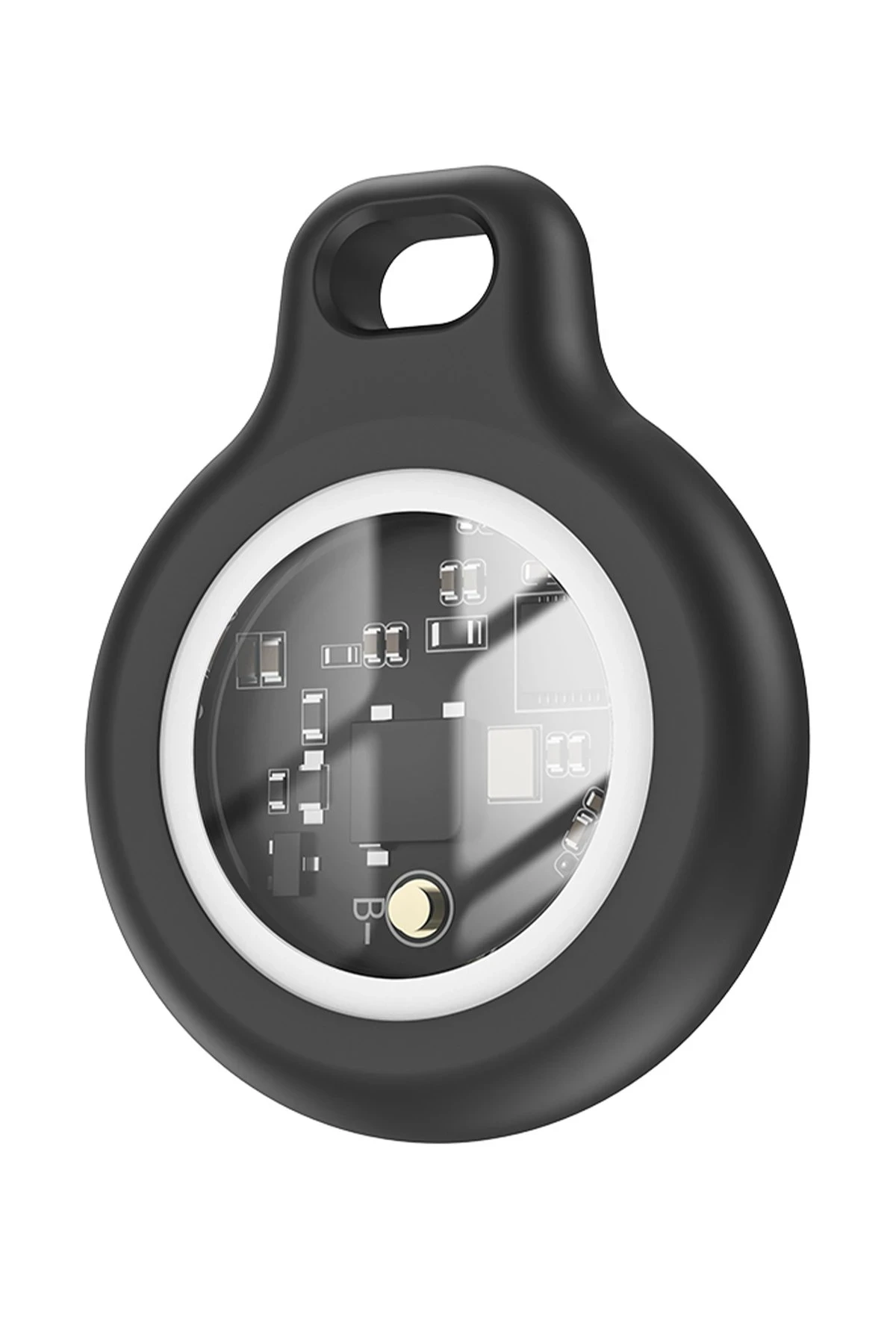 Hoco. E91 Tiger Apple Find My Özellikli Anti-Lost AirTag Takip Cihazı - Beyaz