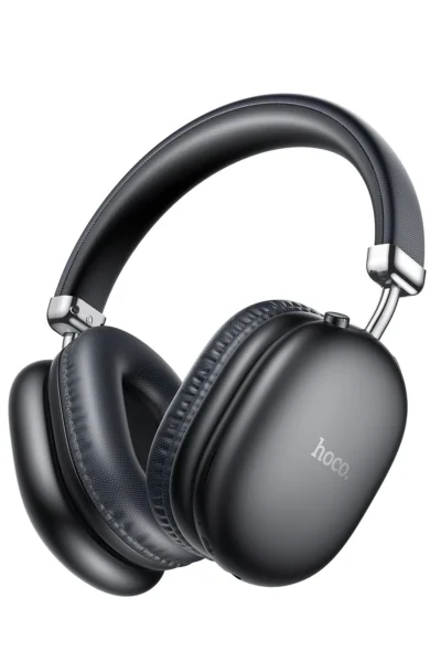 Hoco. W35 Max Joy Aux Destekli Bluetooth Kablosuz Kulaklık - Siyah