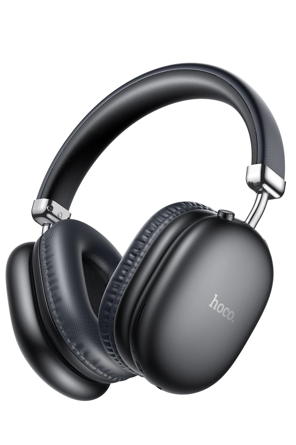 Hoco. W35 Max Joy Aux Destekli Bluetooth Kablosuz Kulaklık - Siyah